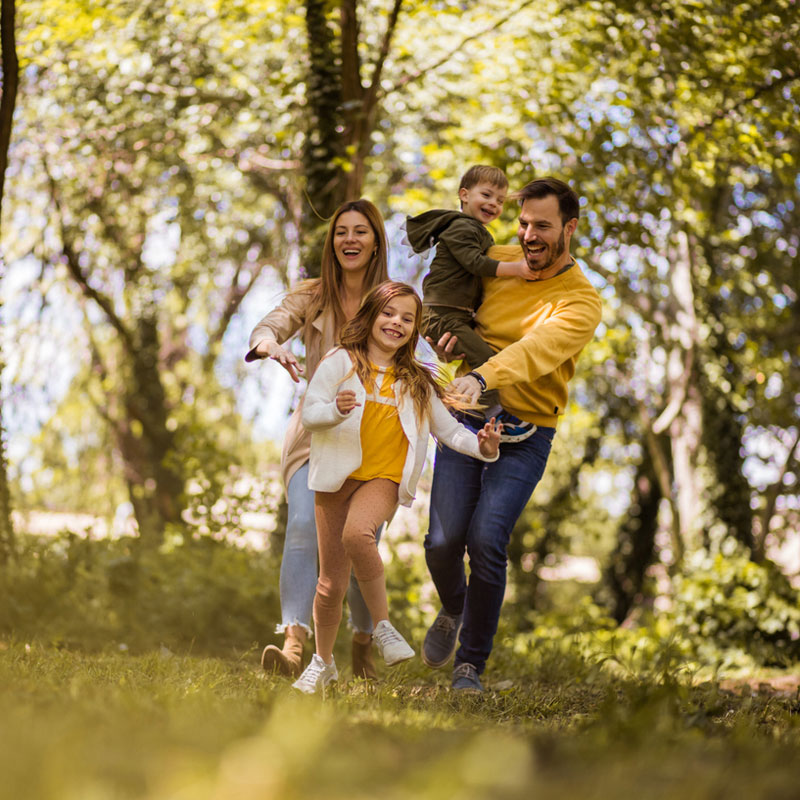 Familienausflug in der Region